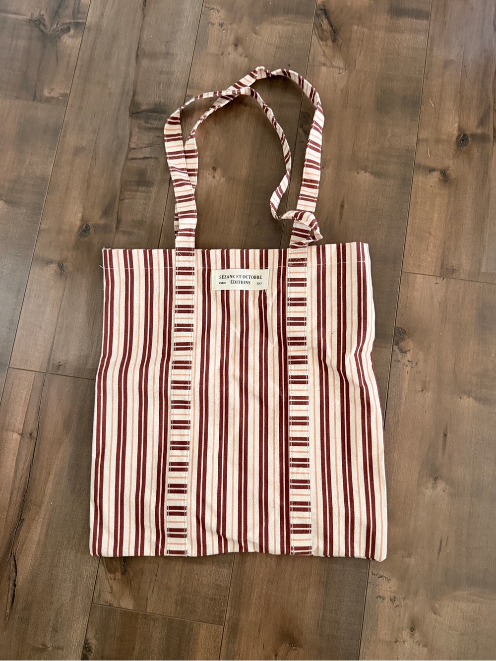 Sézane Canvas Tote Bag